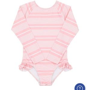 Minnow Swim Girls Sherbet Rashguard NWT